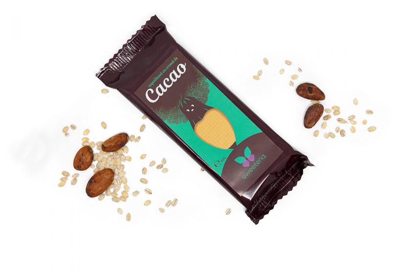 Napolitane cu crema de cacao Sweeteria (10 buc)