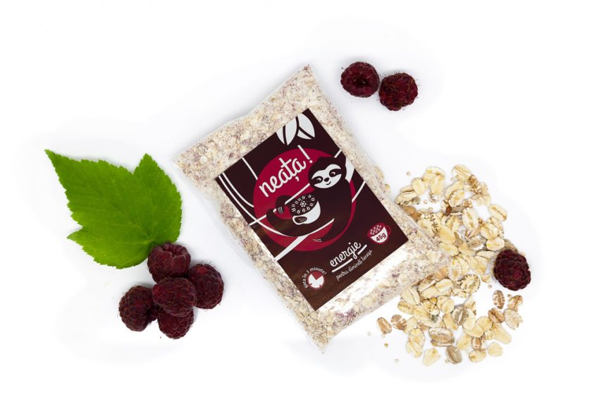 Porridge cu zmeura - Energie pentru dimineti lenese