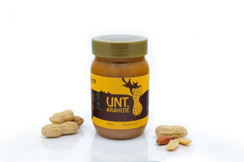 Unt de arahide indulcit natural Sweeteria
