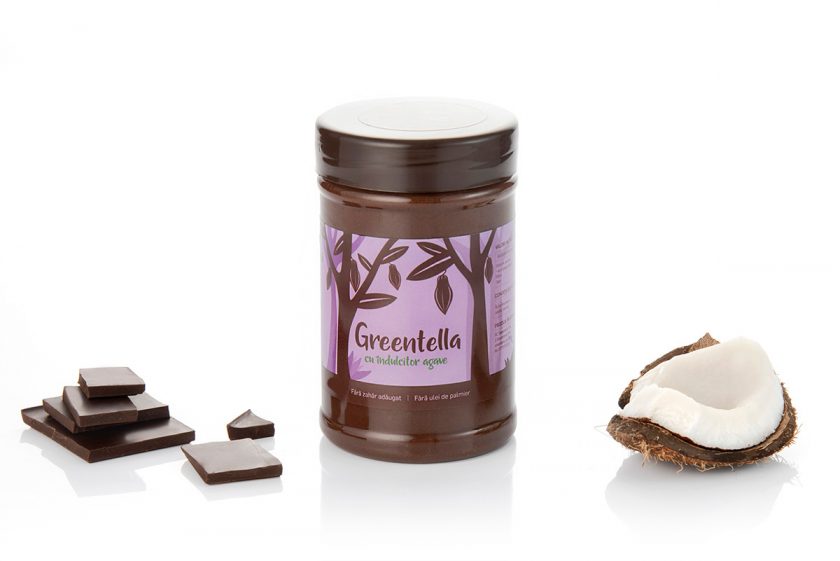 Greentella Vegana - crema tartinabila de ciocolata Sweeteria