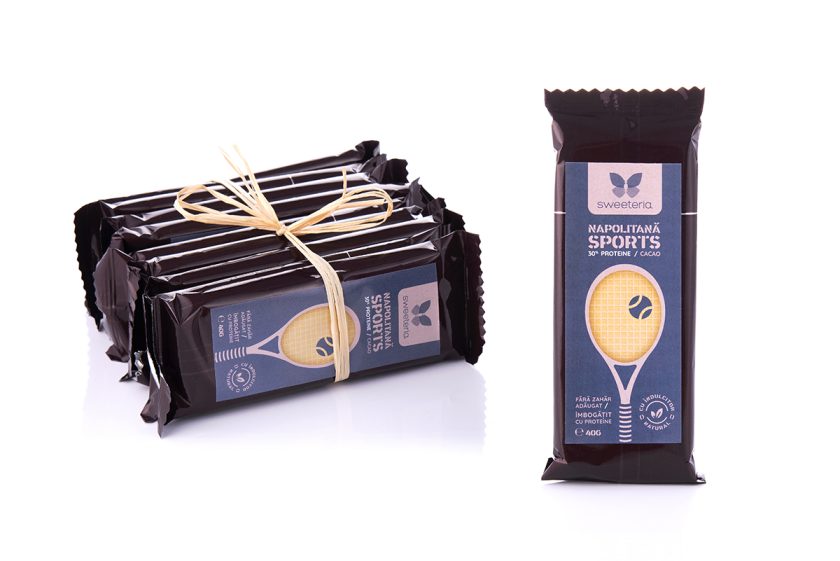 Napolitane SPORTS cu crema de cacao (10 buc)