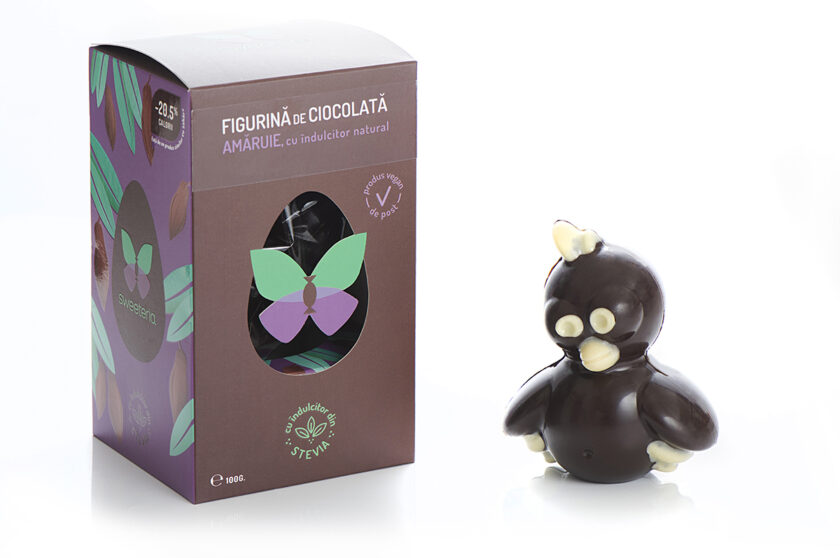 Rata din ciocolata amaruie fara zahar