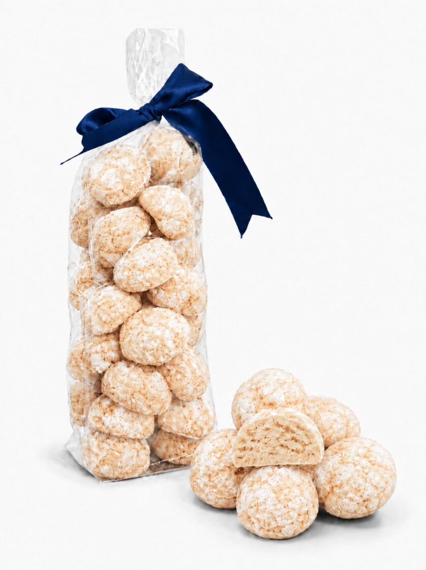 Fursecuri crapate cu portocale si indulcitor natural, 500g